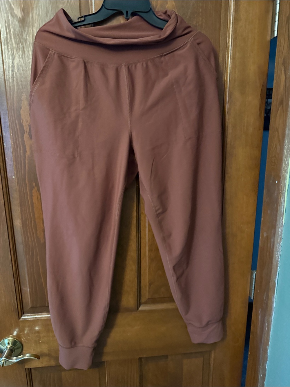 Old Navy High-Rise Rust Brown Leggings
